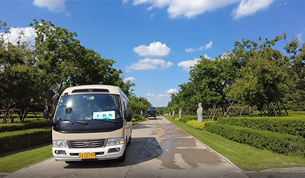 全国殡葬同仁来园参观